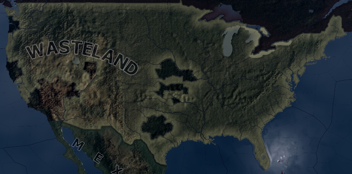 USA map