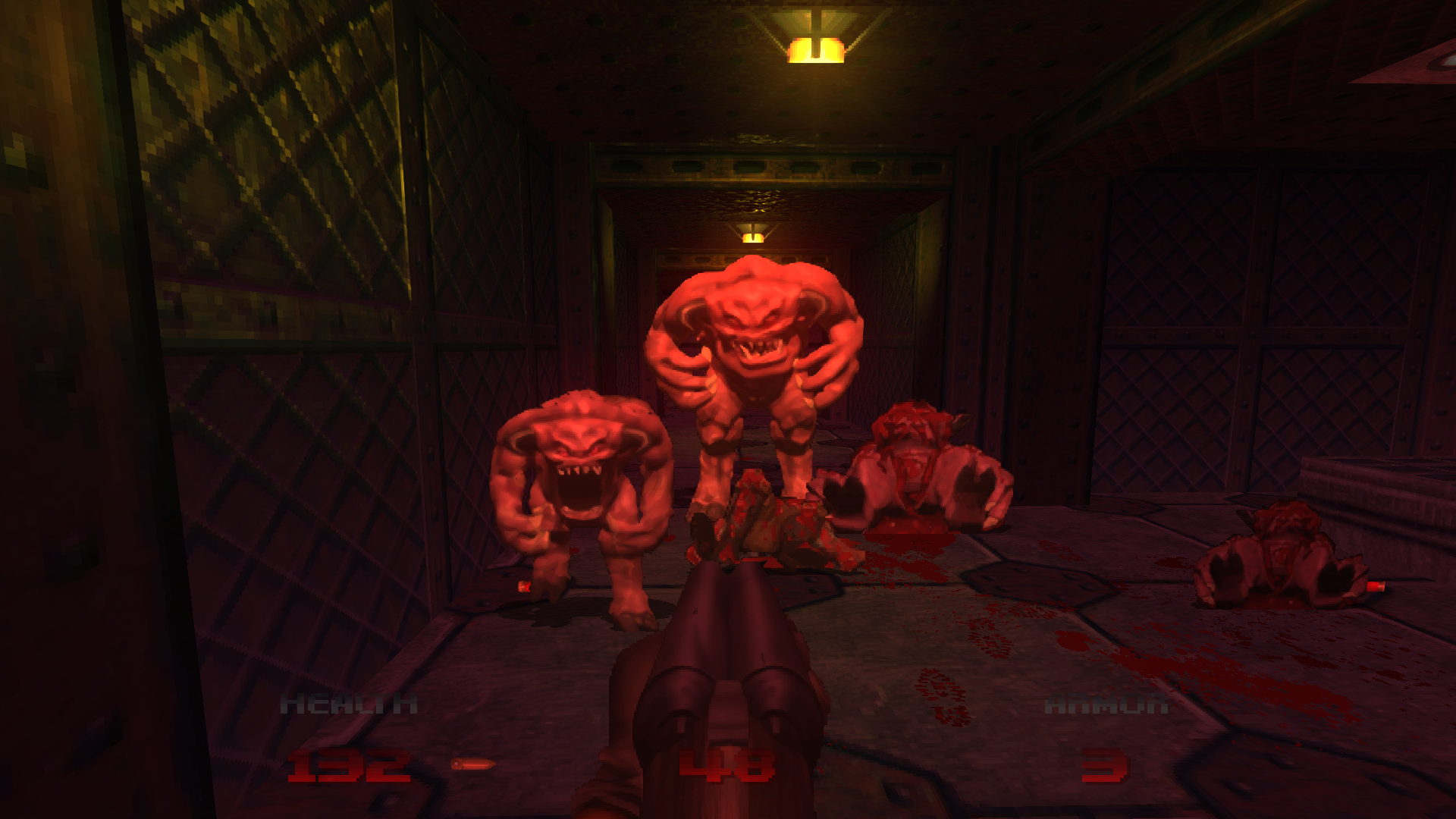Preview 2 of DOOM 64 CE loaded with Corruption Cards
