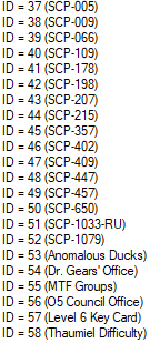 scp containment breach dev console commands