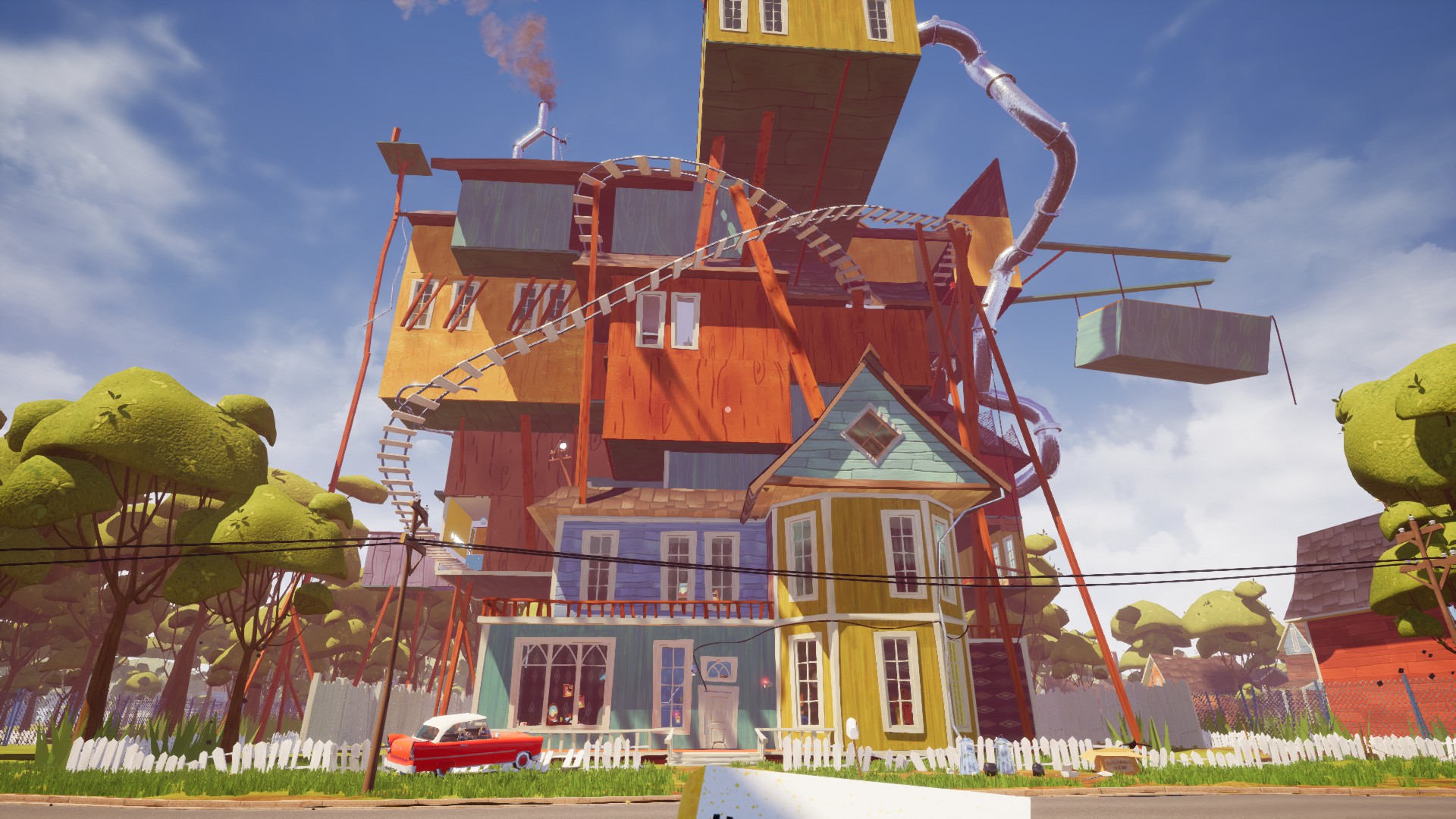 free play hello neighbor alpha 4