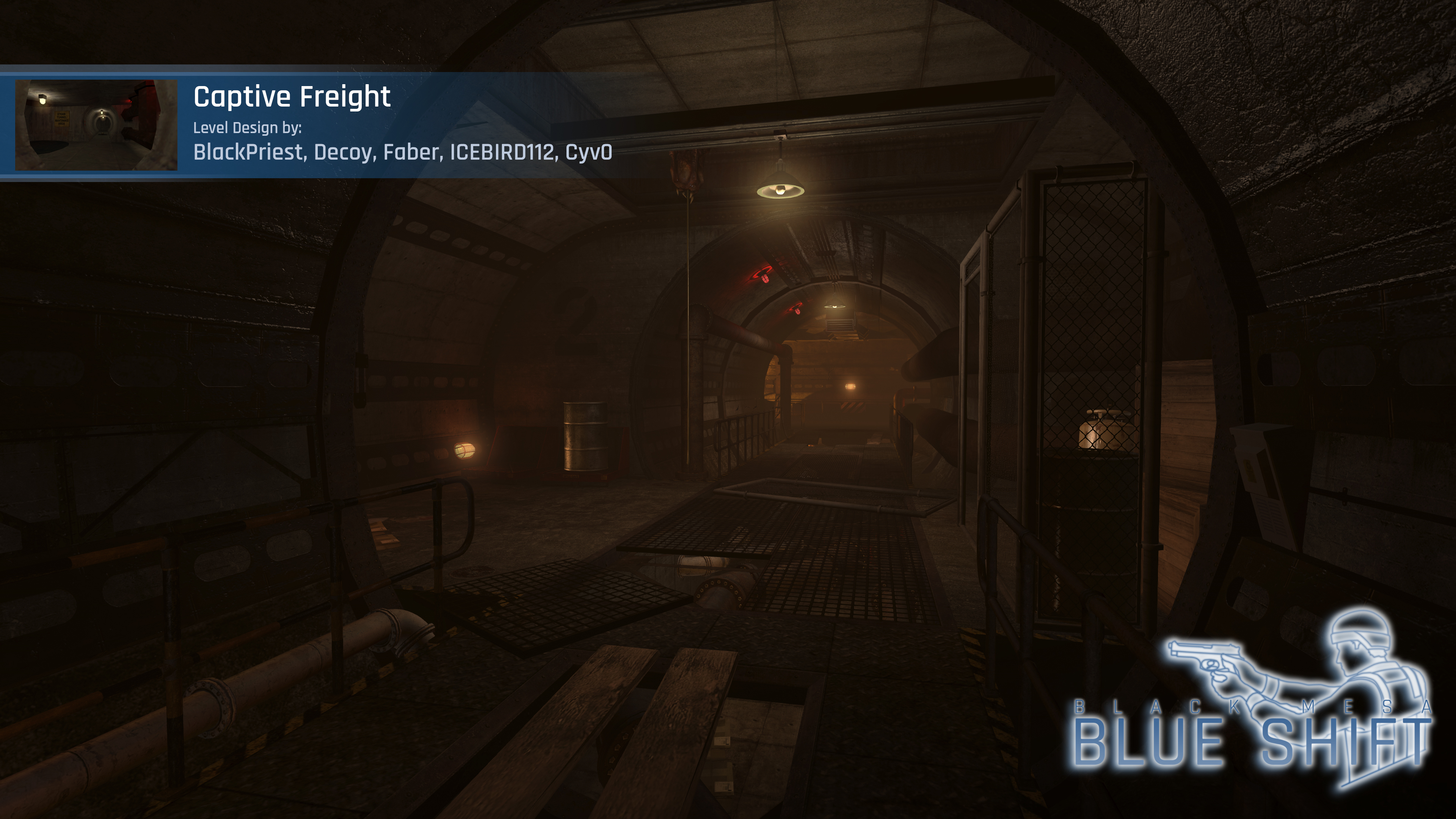 Black Mesa: Blue Shift - Chapter 4: Captive Freight