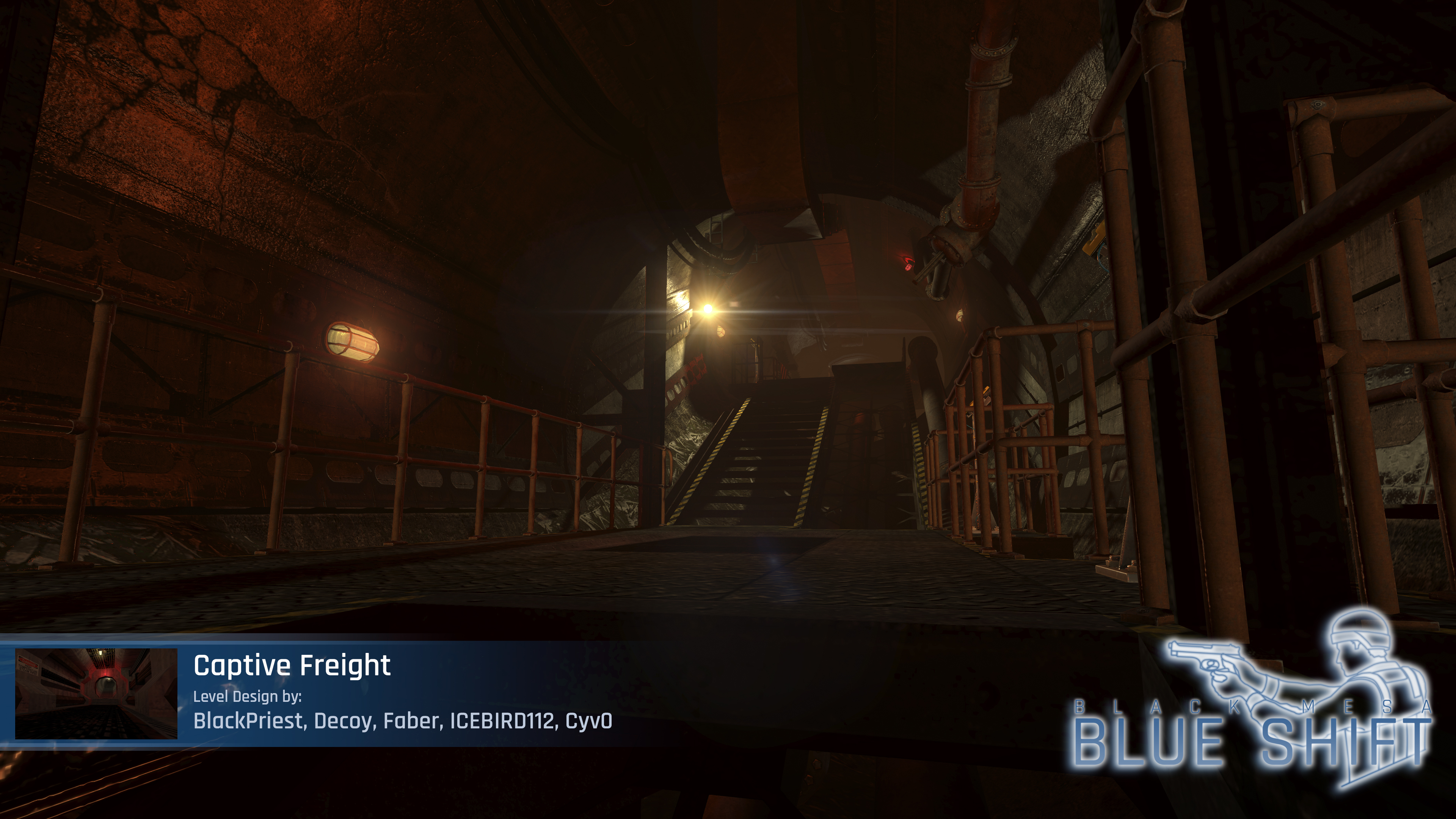Black Mesa: Blue Shift - Chapter 4: Captive Freight