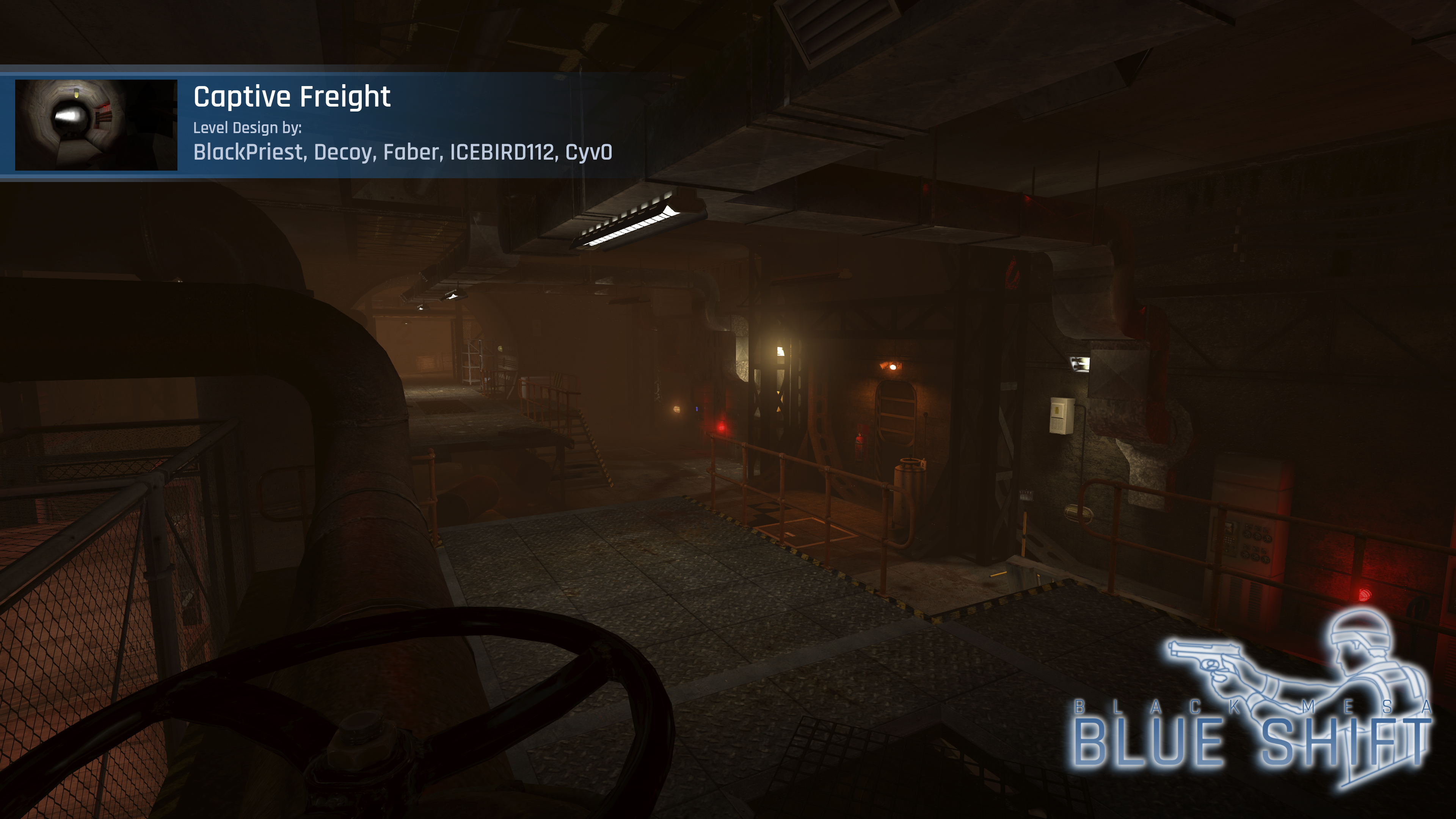 Black Mesa: Blue Shift - Chapter 4: Captive Freight