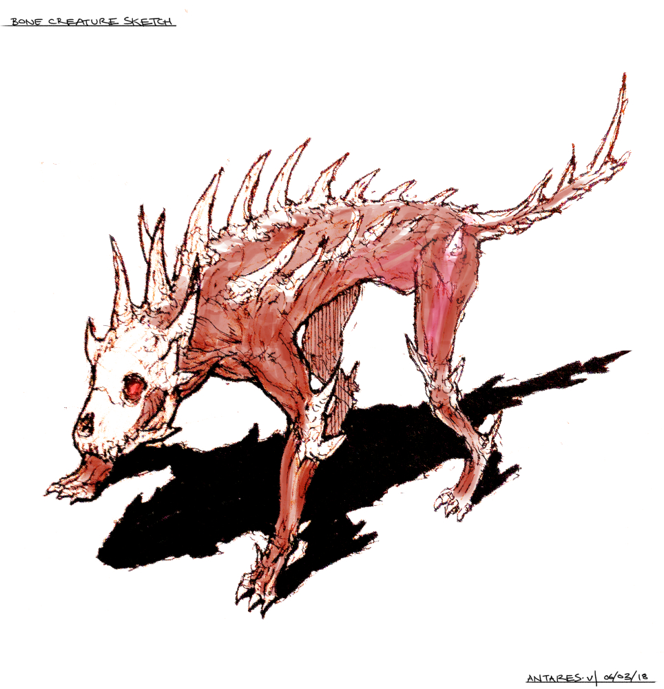 creature sketch