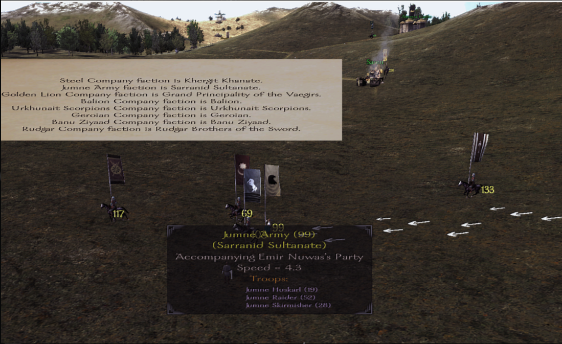 mount and blade fire and sword recruiting troops cheats