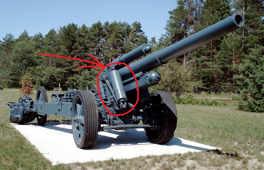 150mm sFH18 howitzer base borden