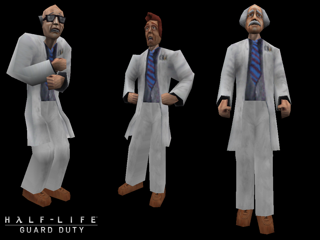 half life blue shift characters