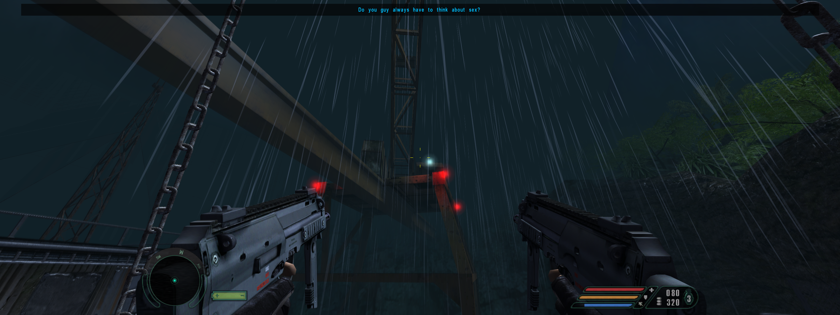 dual wield in rain