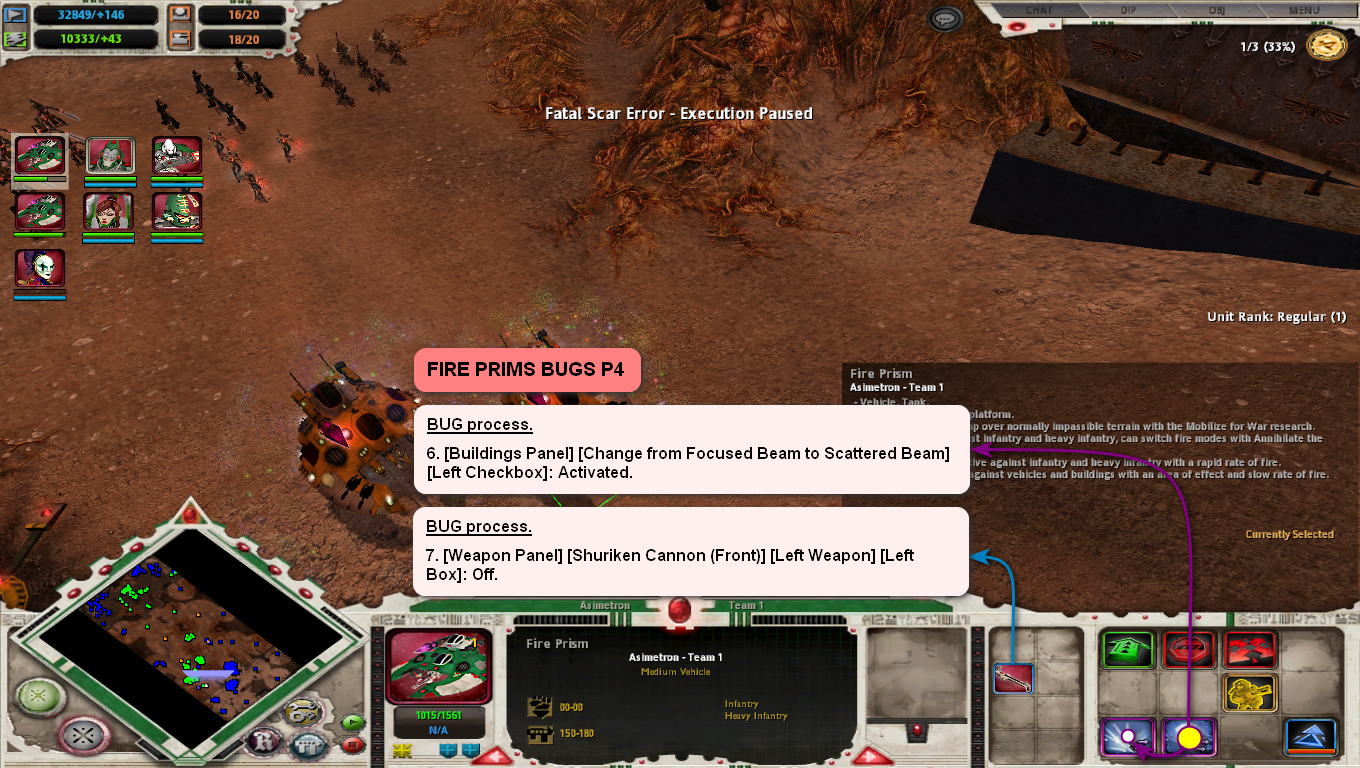 Bug Fire Prism Weapon Update v 3