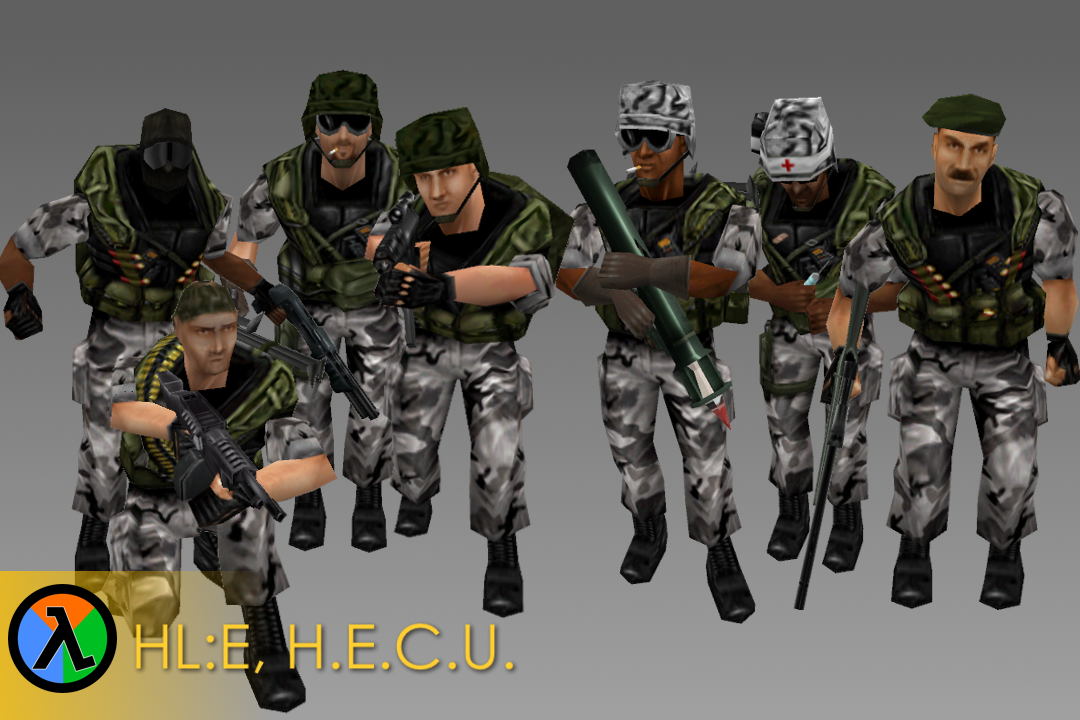 Brave HECU marines on a group photo