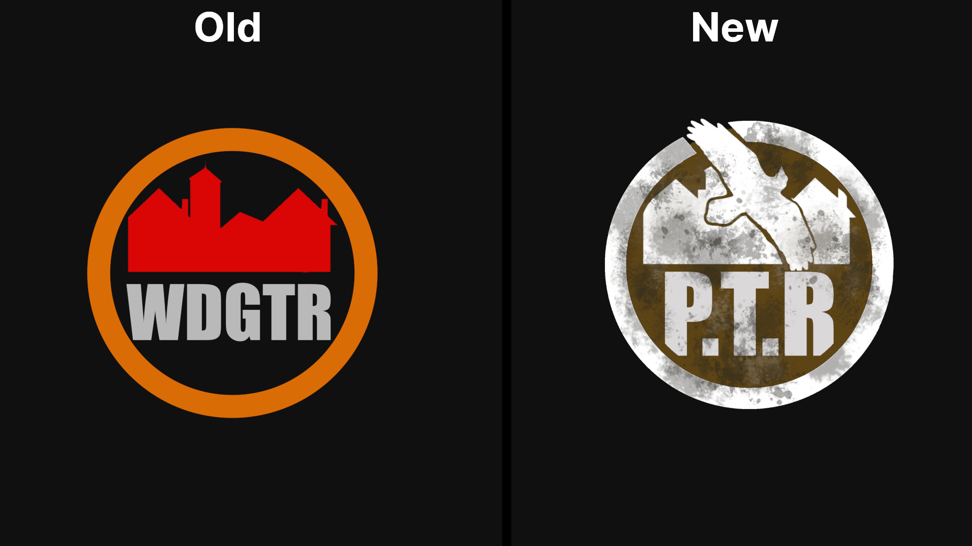 Old New logos