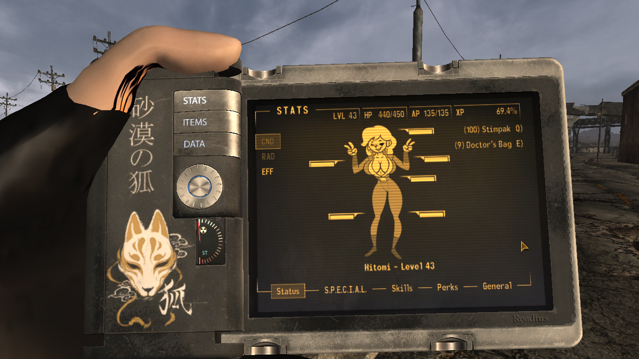 Pipboy Screen Cracked at Fallout New Vegas - mods and community