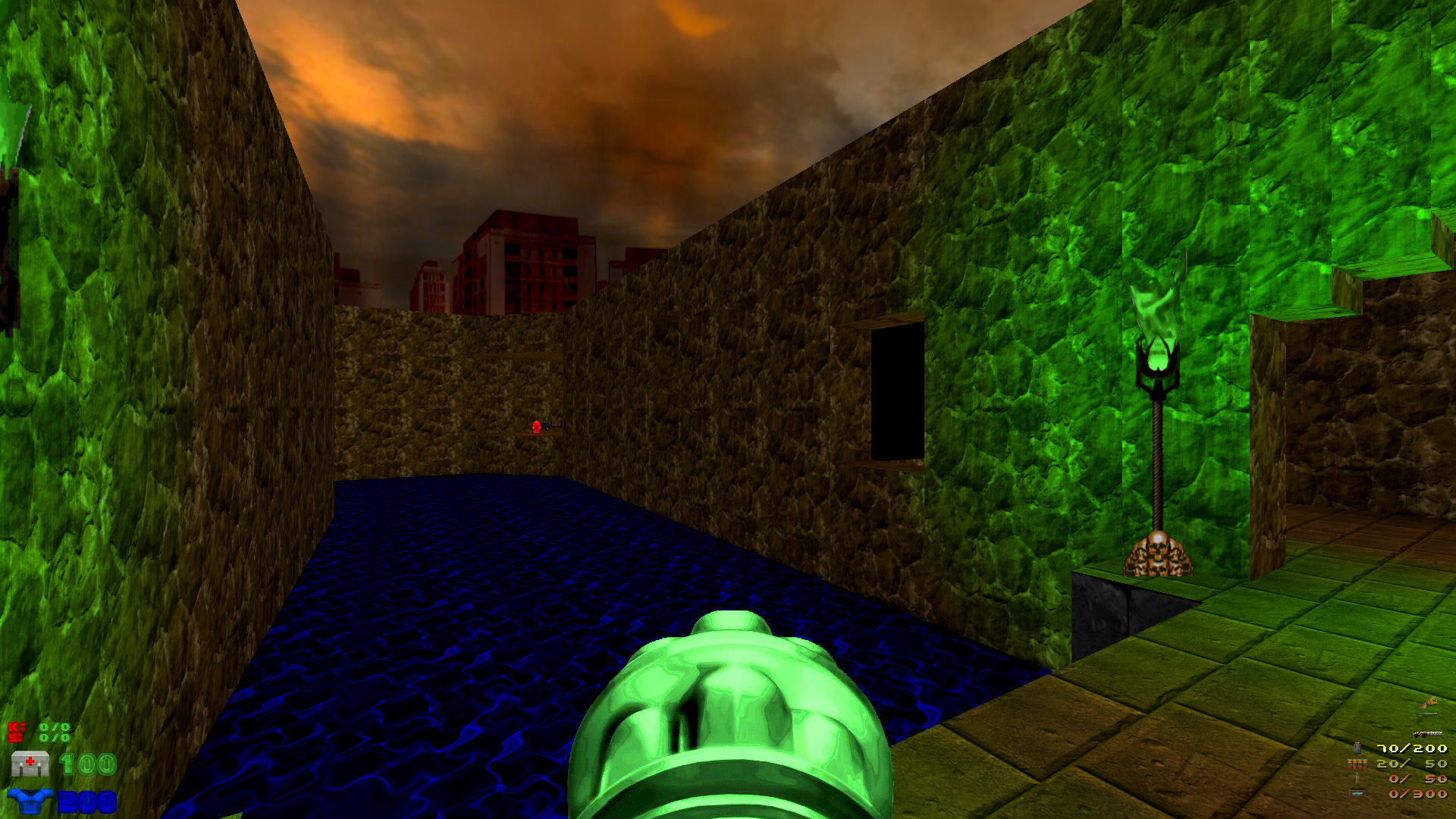 Screenshot from Doom II