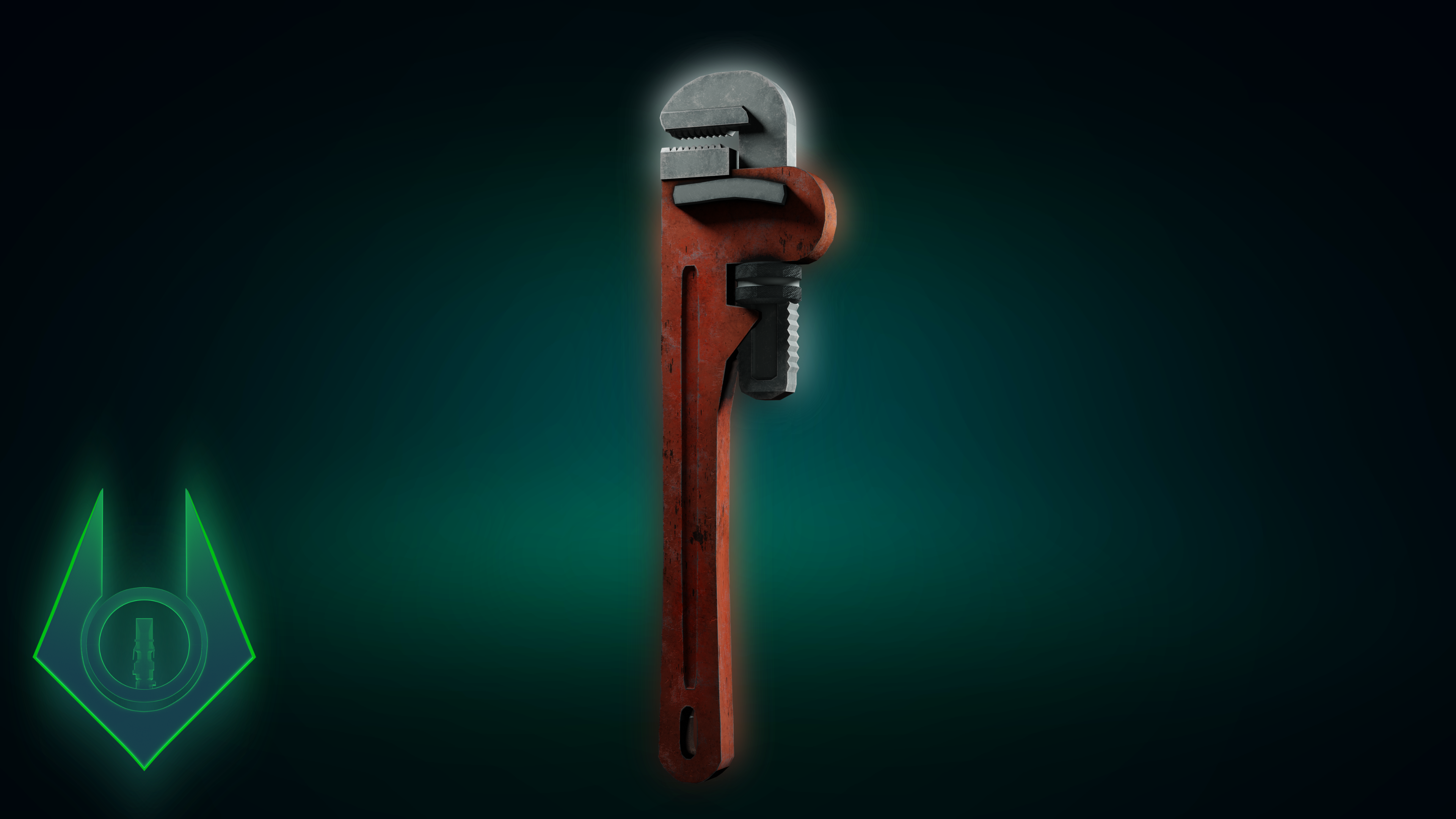 Pipe Wrench Render