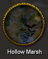 Hollow march icon