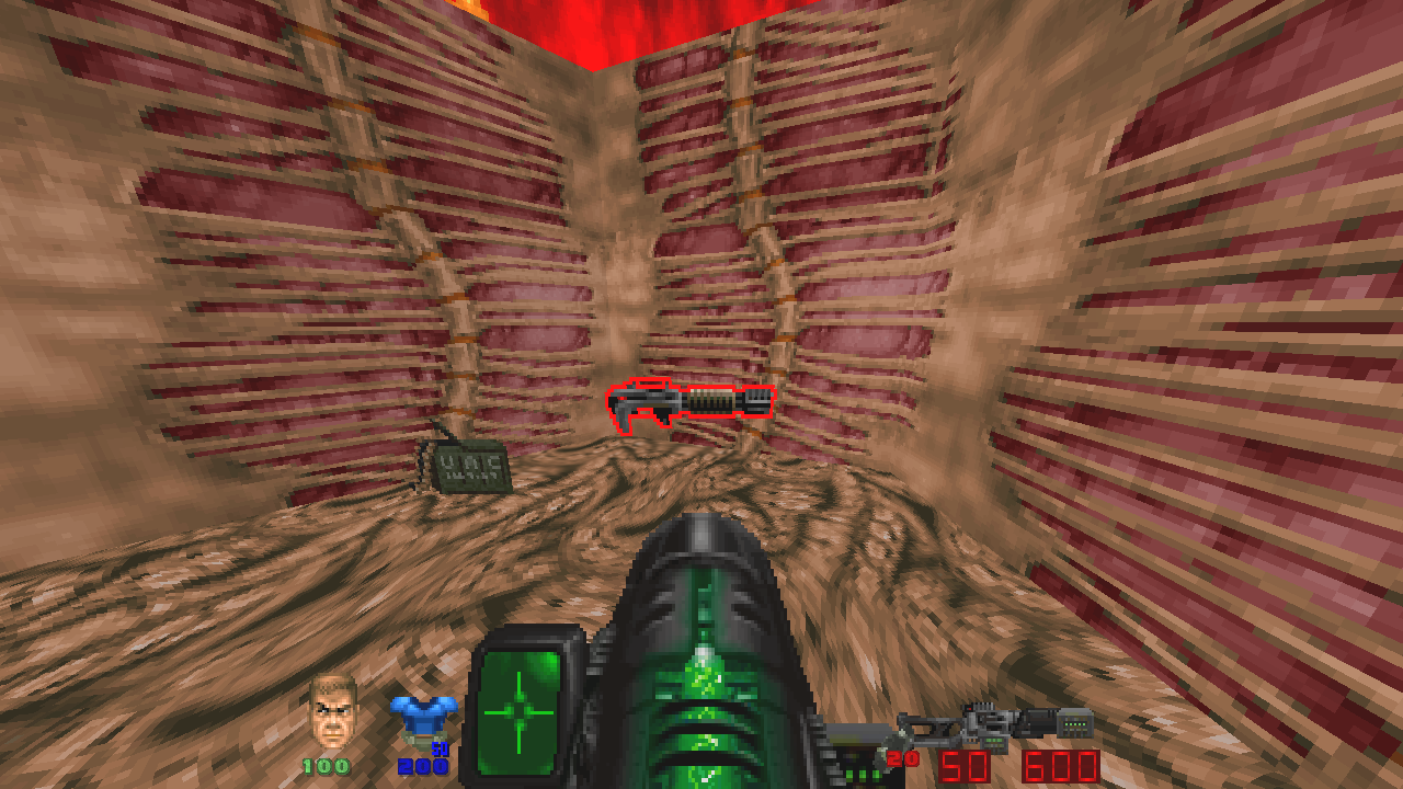 Как смотреть вверх и вниз в brutal doom