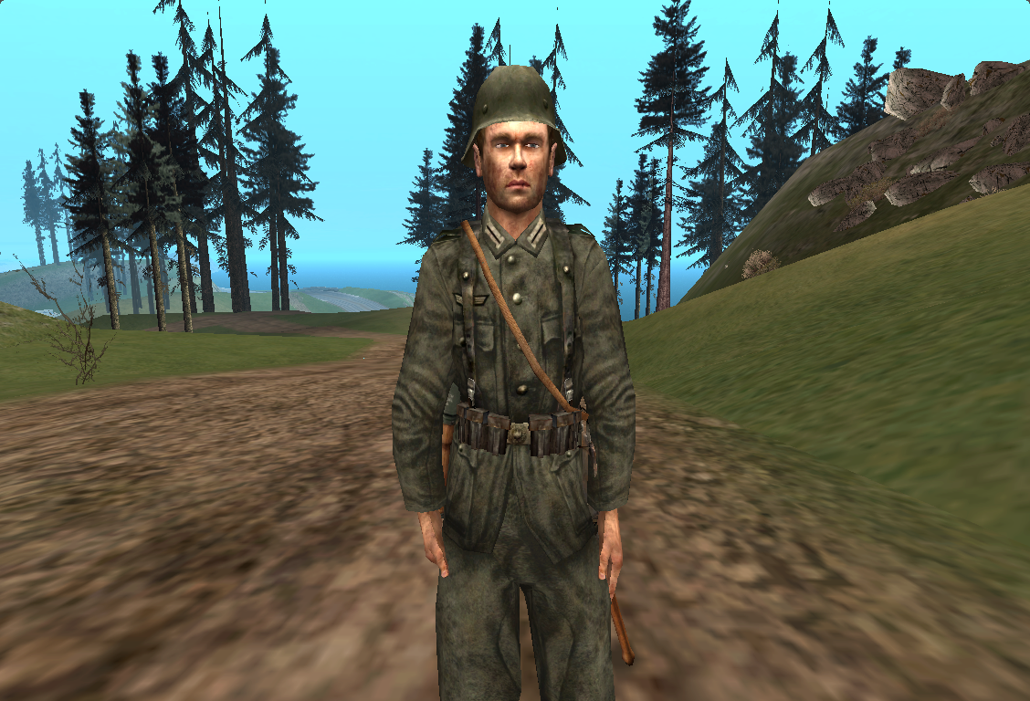 GTA San Andreas US Tank crewman ww2, Tanquista US ww2 , Tanquista WW2 Mod 