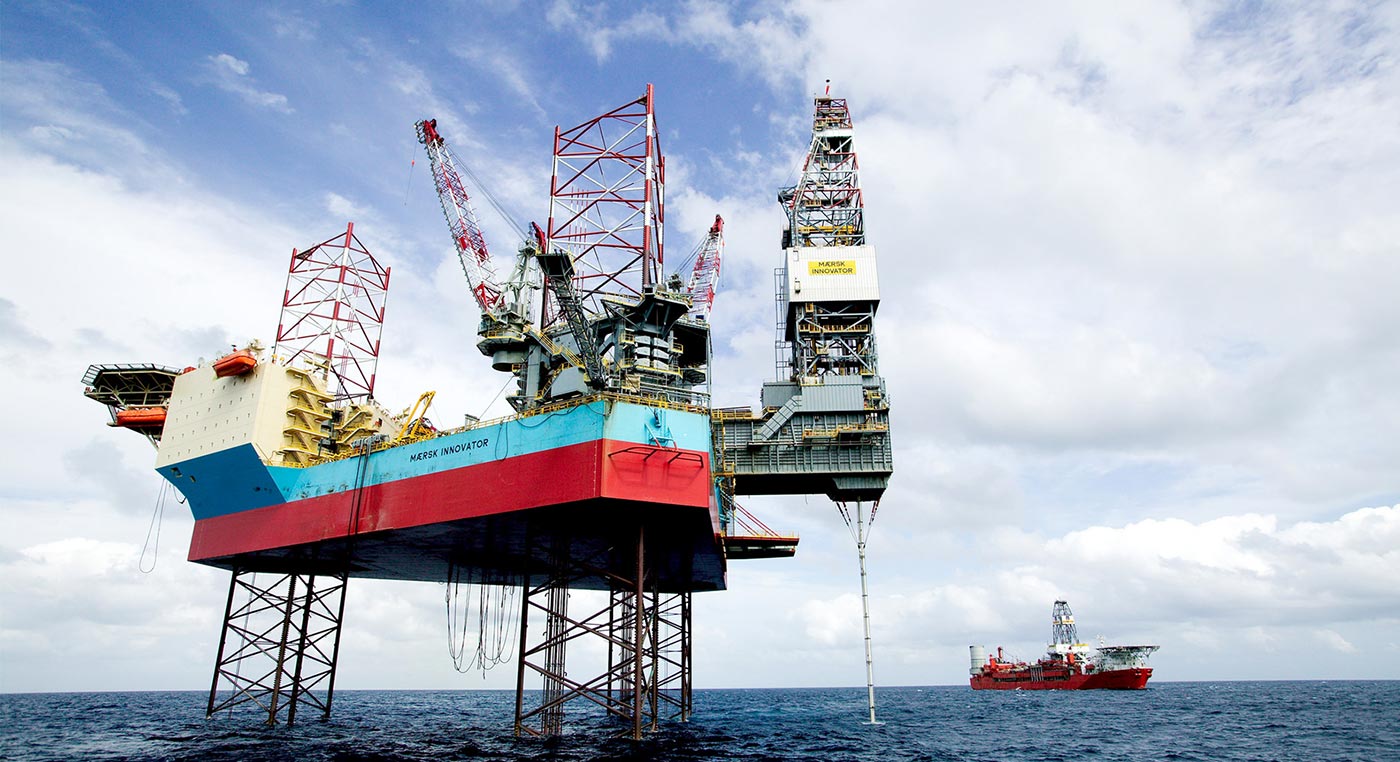 Maersk Innovator drilling platform