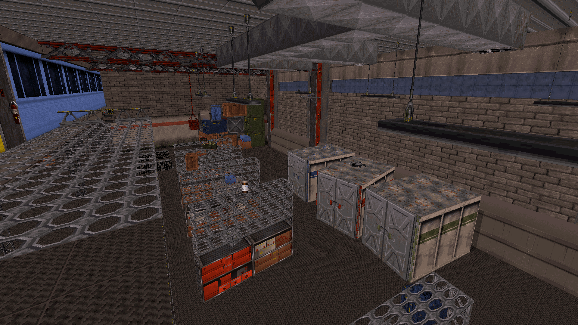 Warehouse where the aliens store their evidence against Duke!