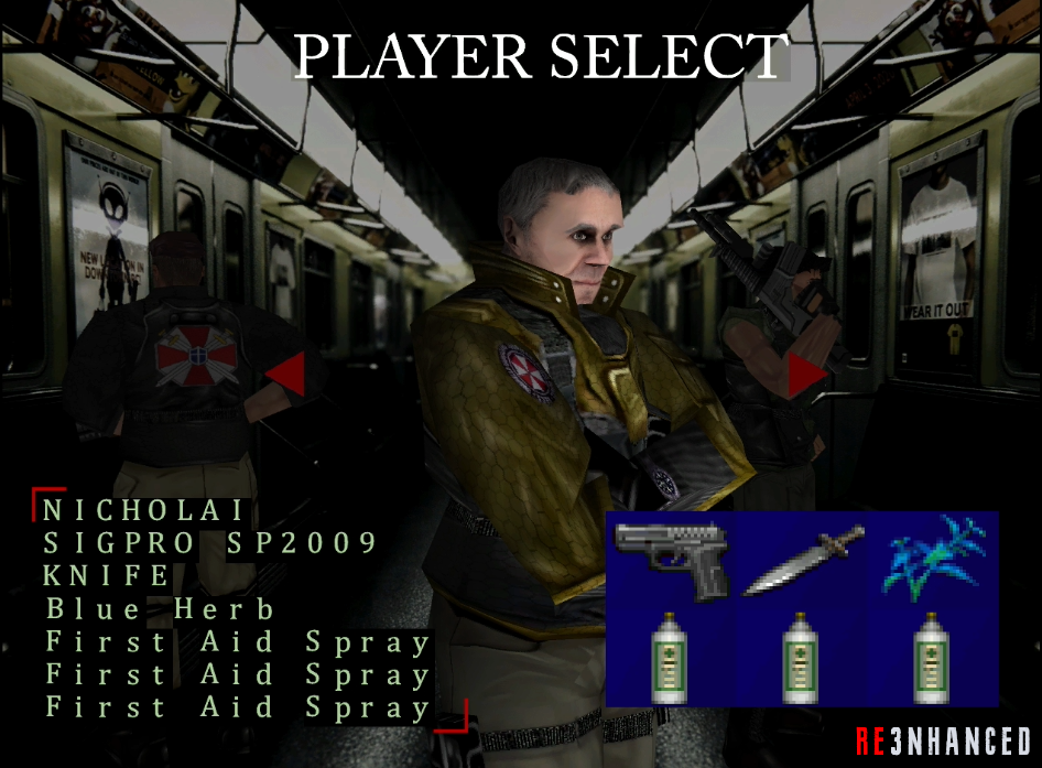 RE3SHDP - RE Seamless HD Project