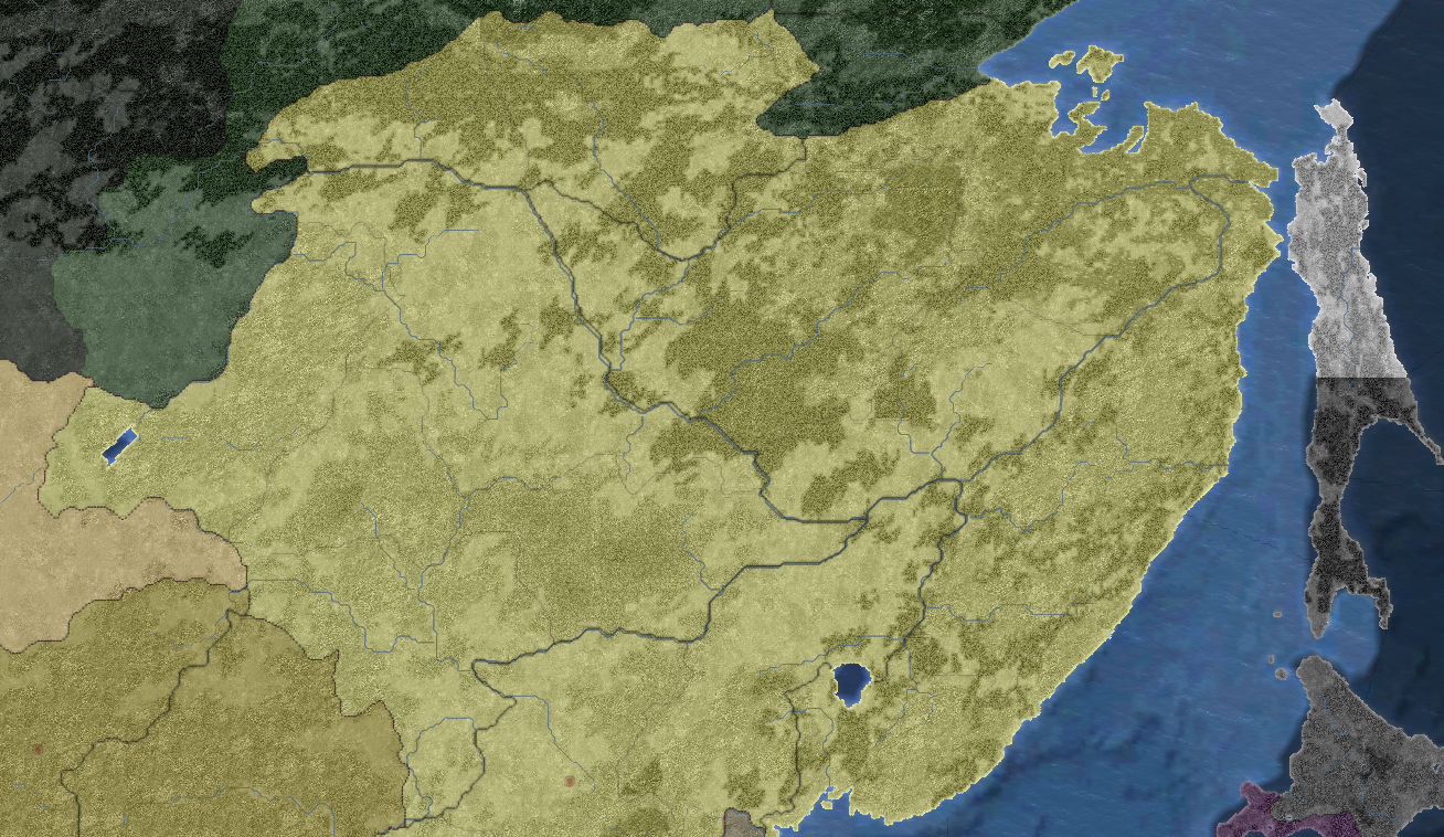 Manchuria and surrounding lands 