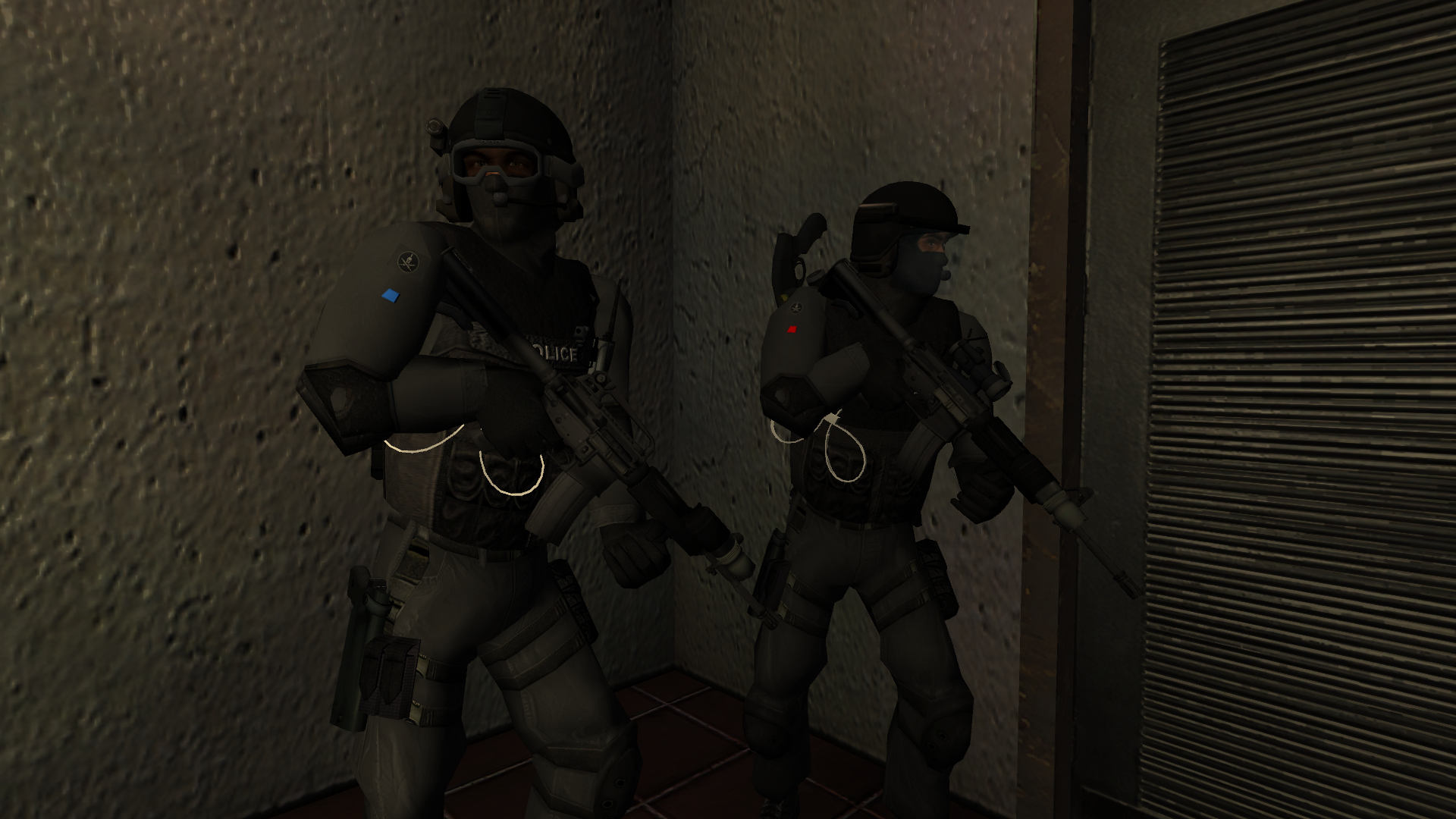 Singleplayer Skin Based On Ready or Not addon SWAT Elite