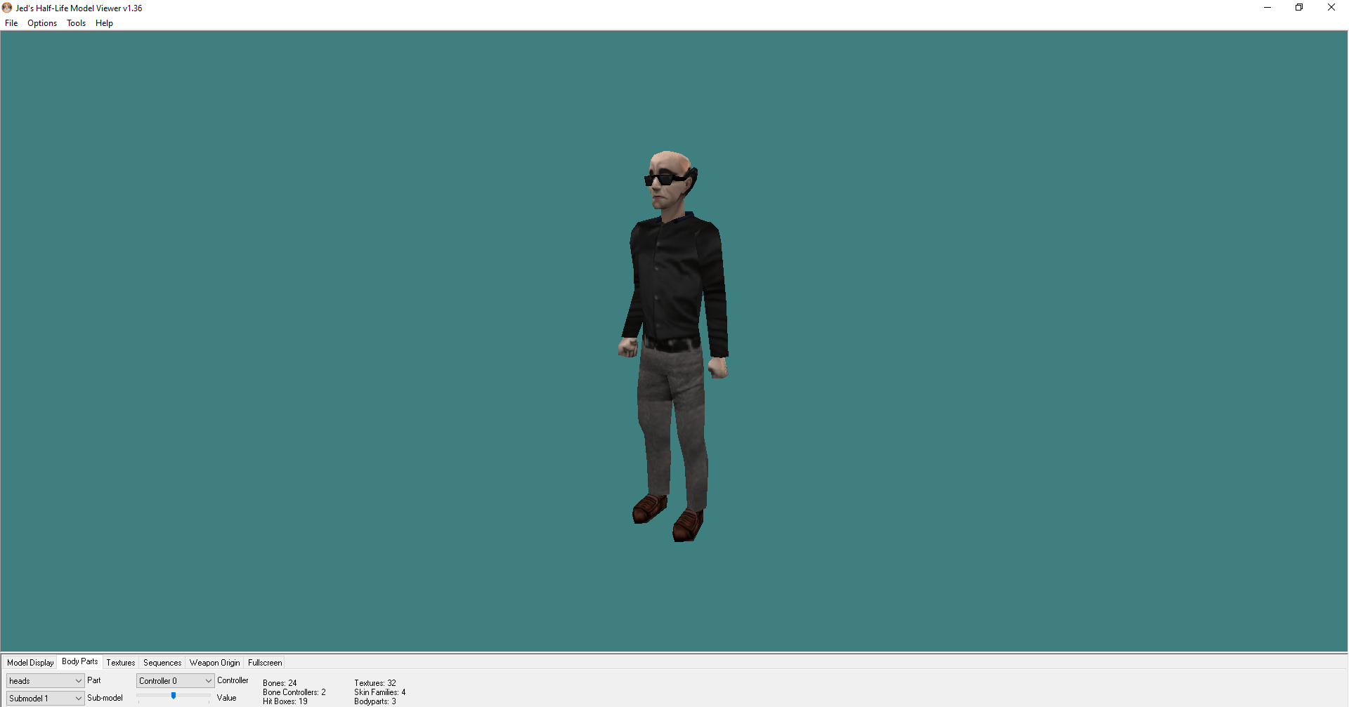 Jeds Half Life Model Viewer v1 10