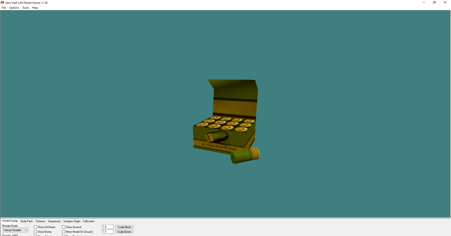 Jeds Half Life Model Viewer v1 19