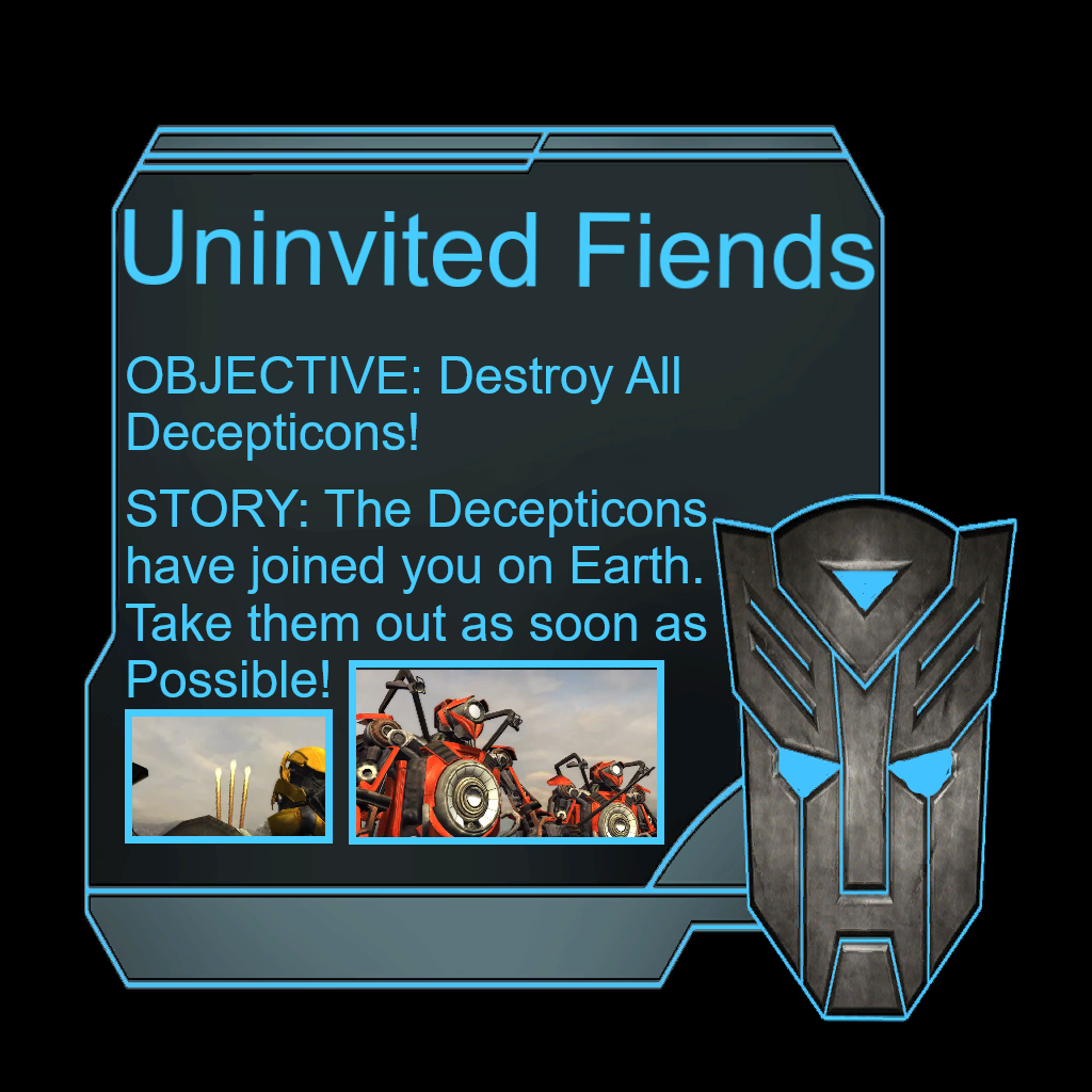New Loading Screen for the First Autobot Mission