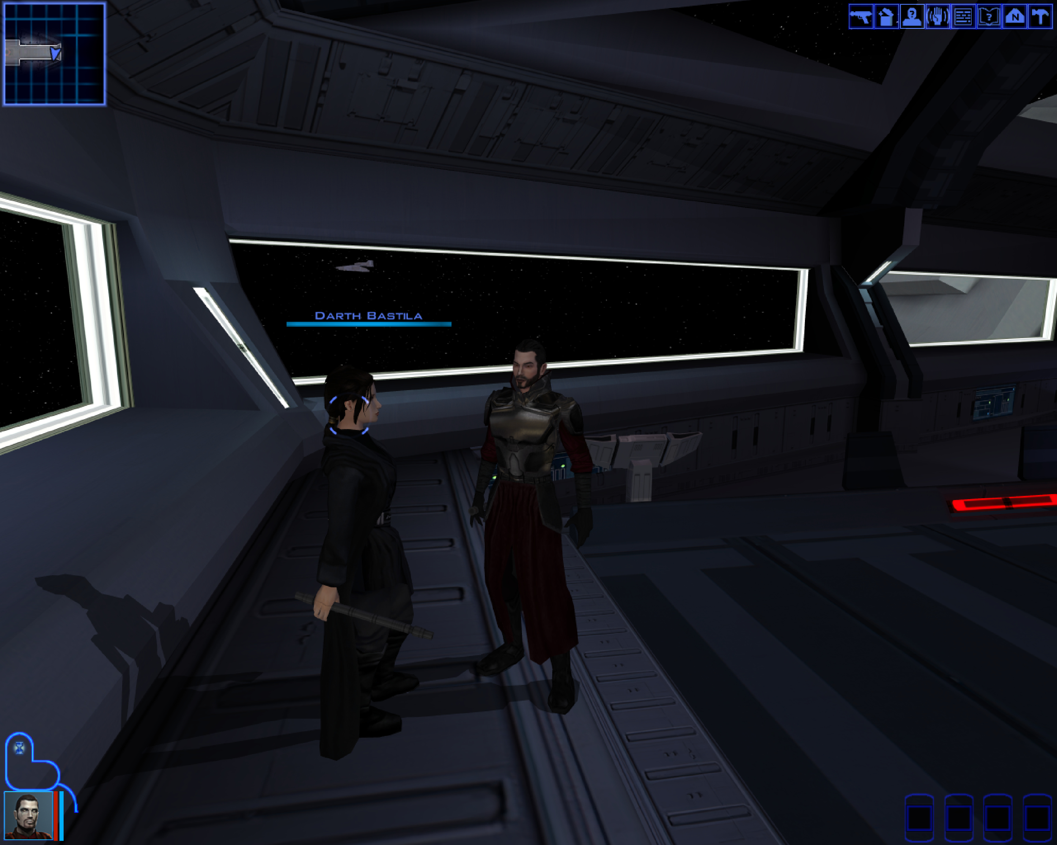 Bastila and Revan on 