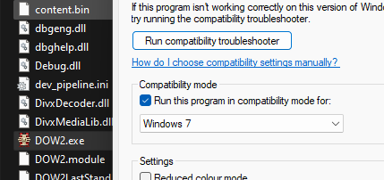 dow2 windows 7 compat check