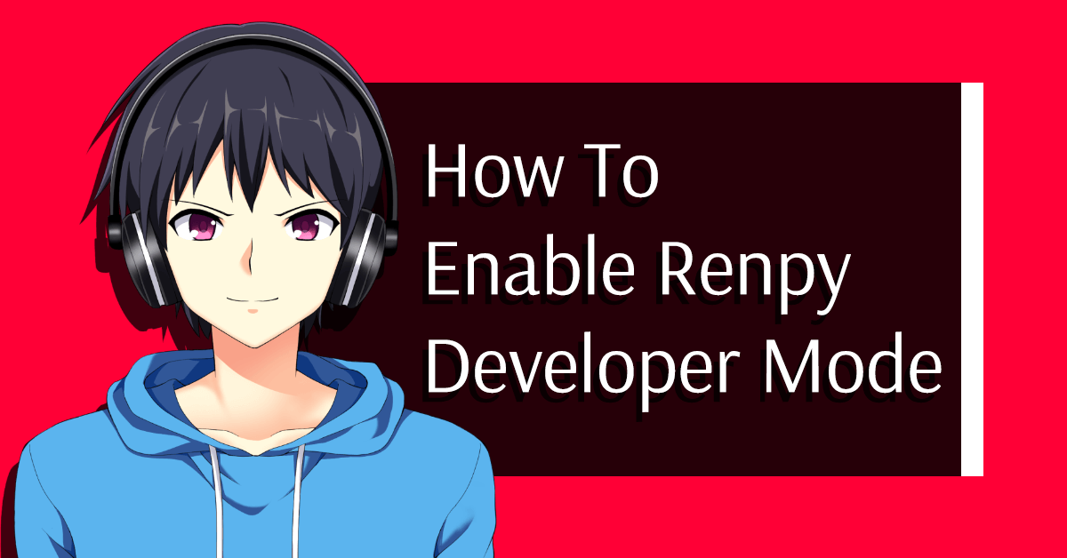 how to enable renpy developer mode in compiled games