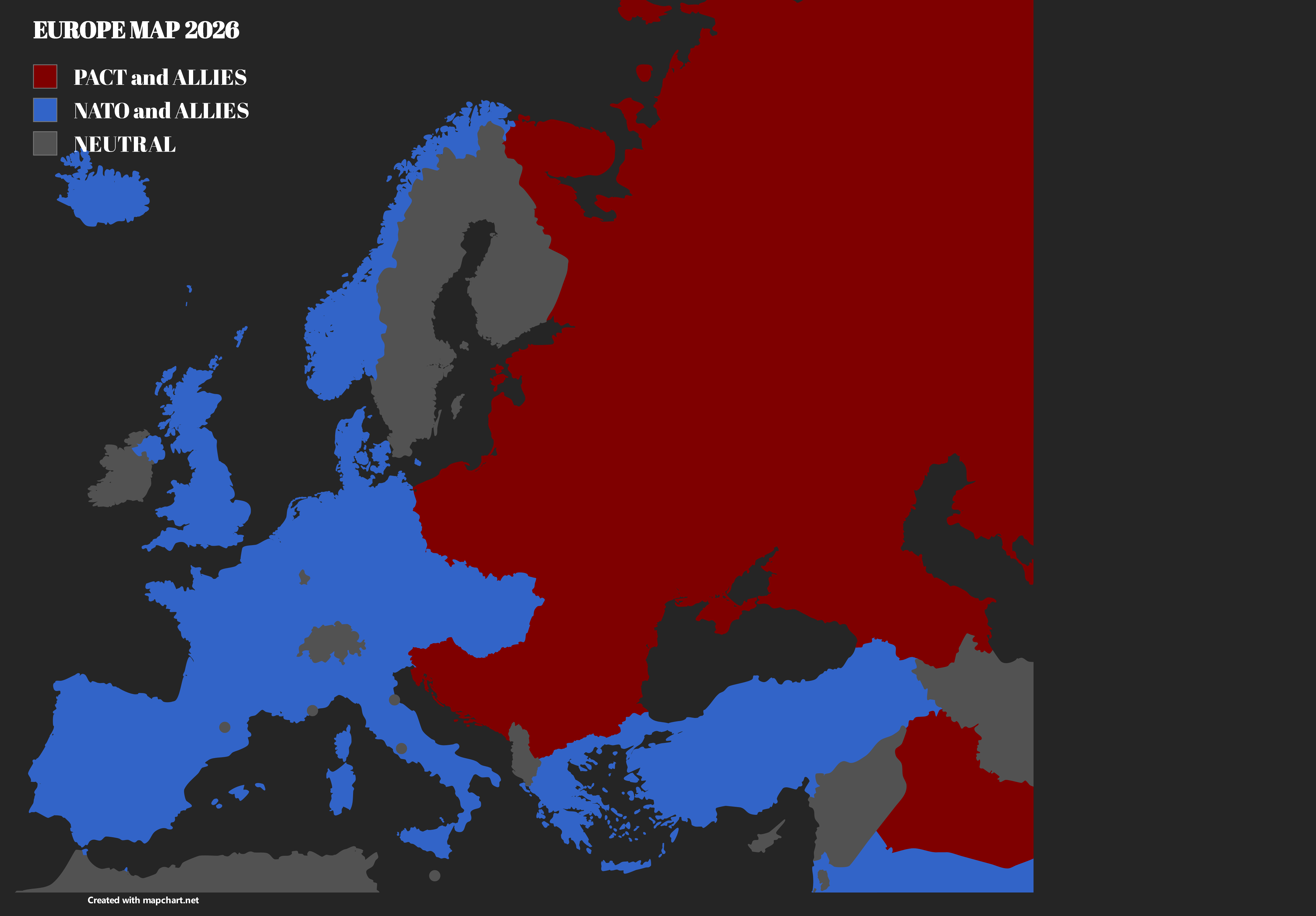 EUROPE MAP 2026