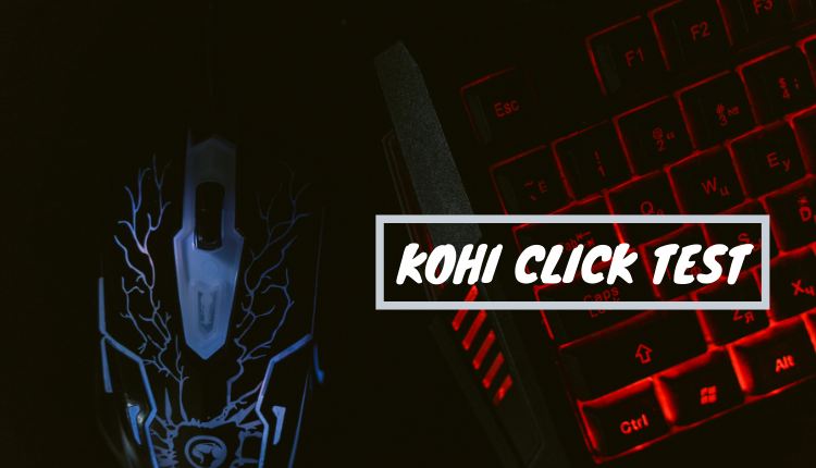 Kohi Click Test  Click Tests - Joltfly