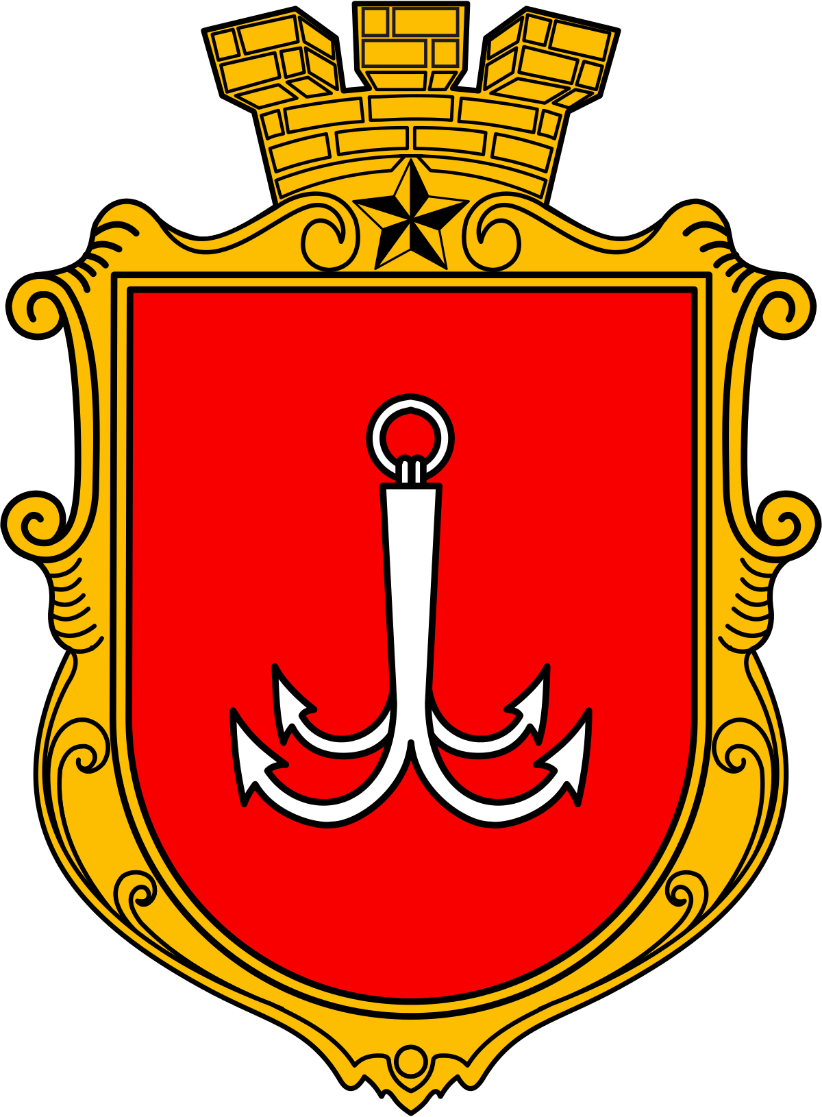 Coat of Arms of Odessa svg