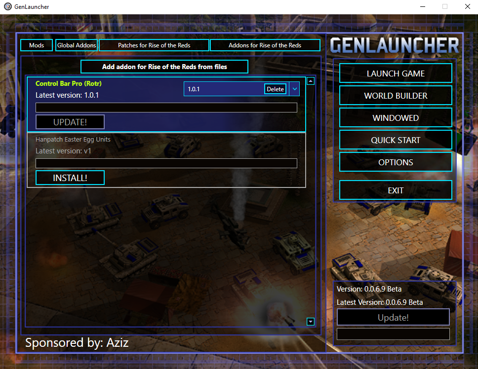 GenLauncher mod for C&C: Generals Zero Hour - ModDB