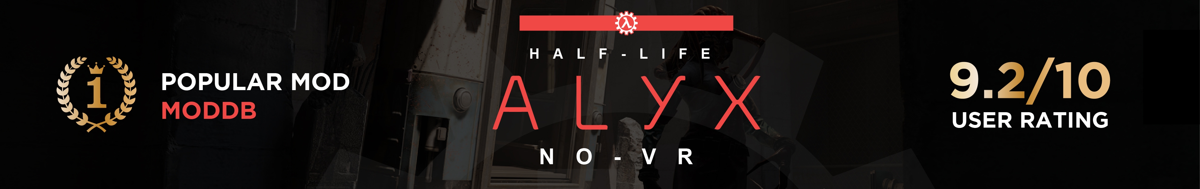 Half-Life: Alyx NoVR Mod Update #7 is available for download