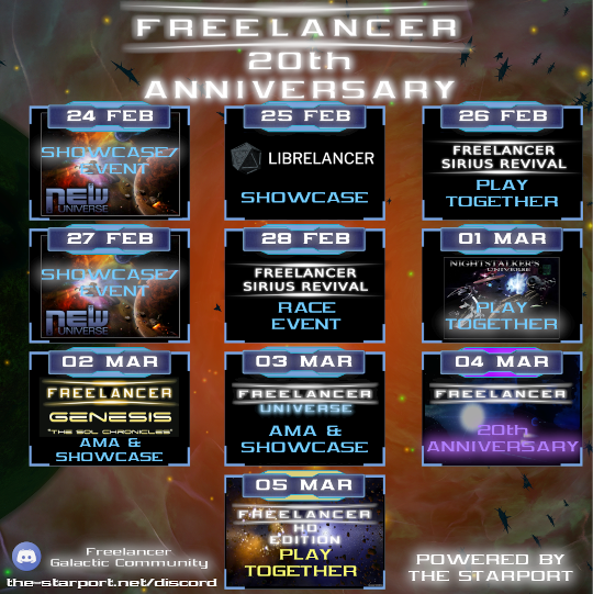 Freelancer - The Sandbox Games DB