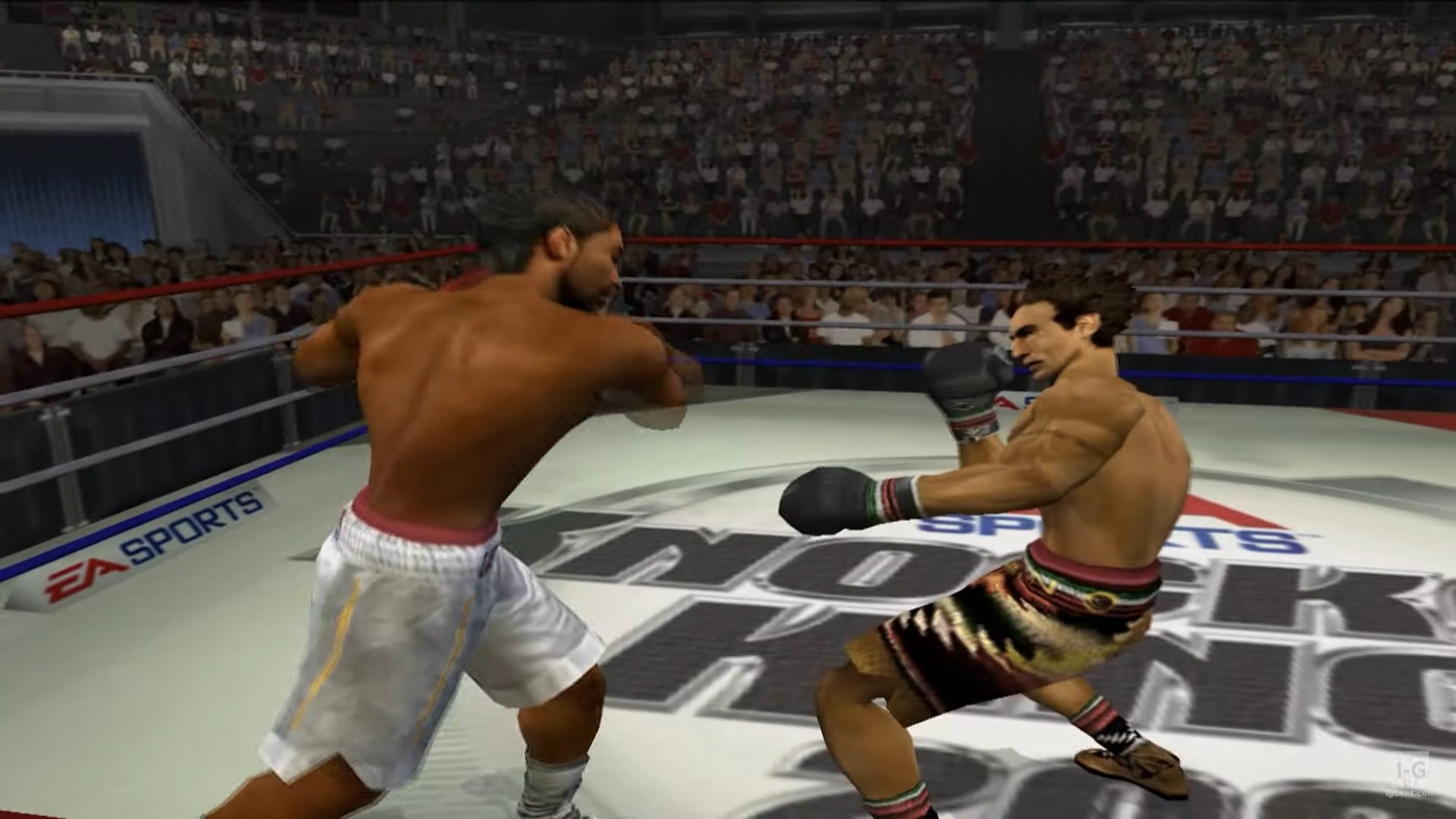 Knockout Kings 2002 PS2 Gameplay