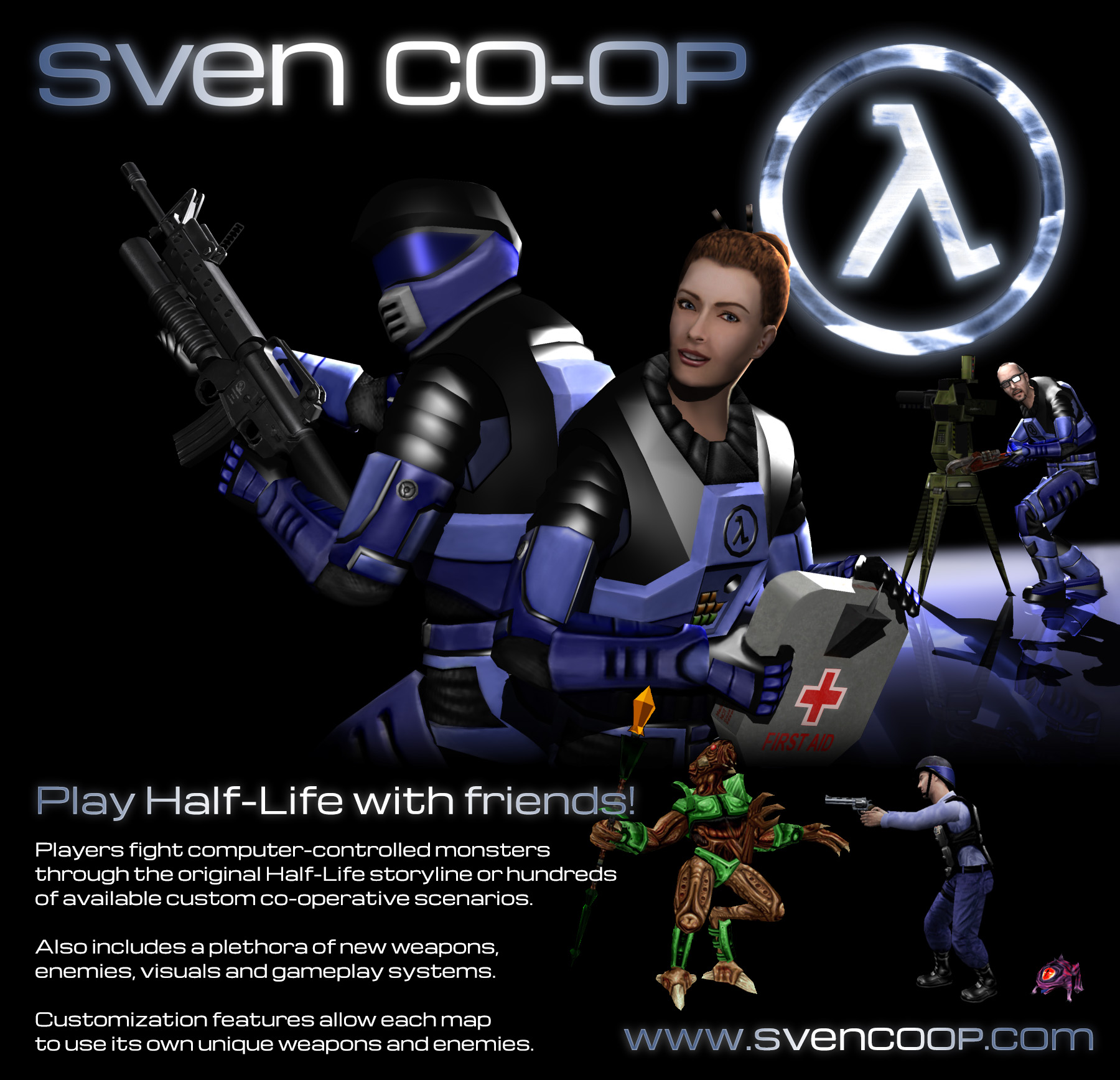 half life coop mods