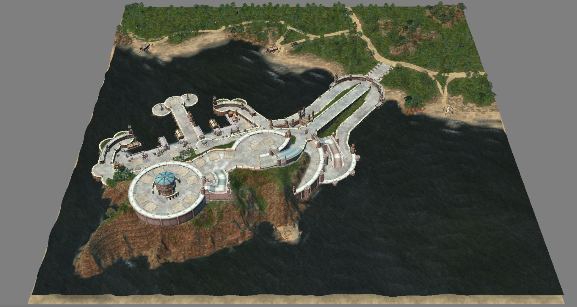 Dol Amroth fortress map by njm1983 image - Special Extended Edition: Direct...