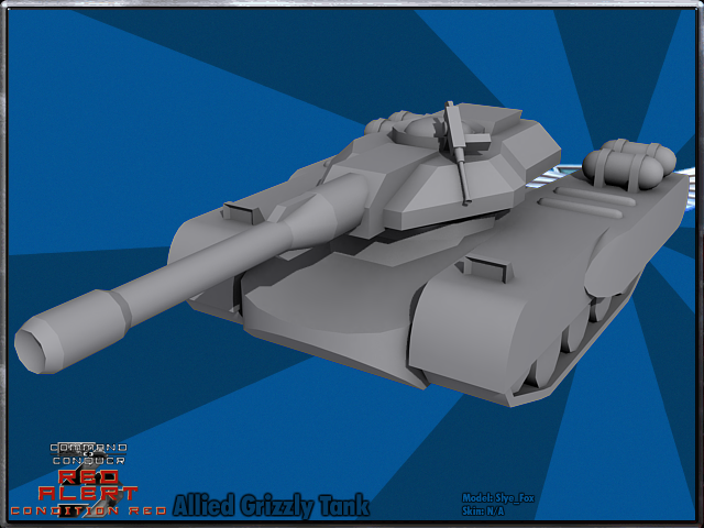 Render - Allied Robot Tank