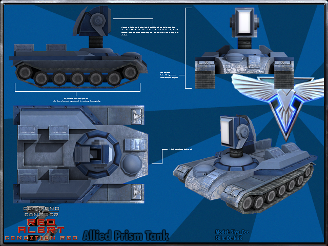 Render - Allied Prism Tank