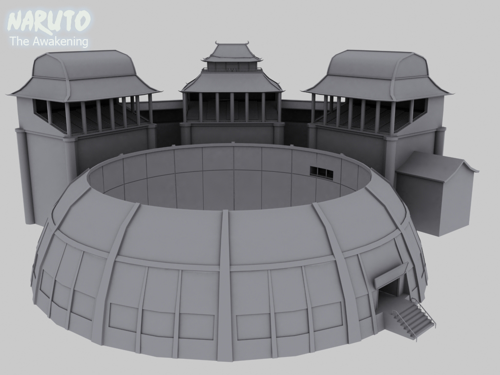 Chunin Arena WIP image - Naruto Shadow 影子 - Mod DB