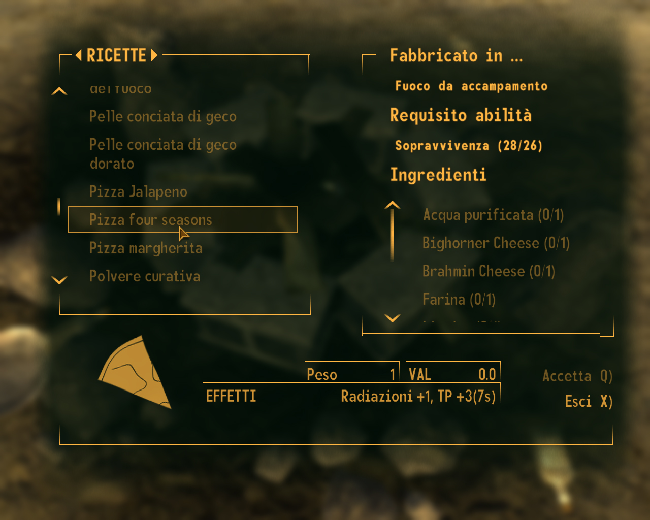 Fallout new vegas recipes for weapon mods