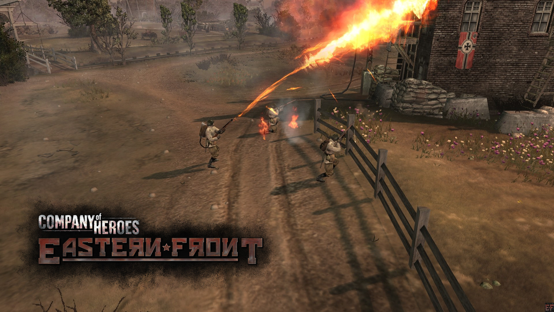 ROKS3 Flamethrower company of heroes 2