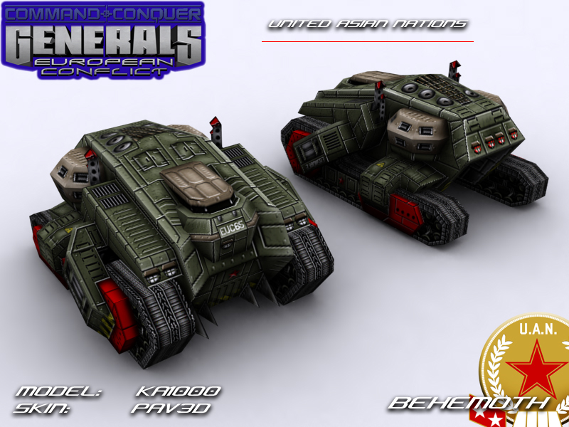 UAN Behemoth image - Deep Impact mod for C&C: Generals Zero Hour - ModDB