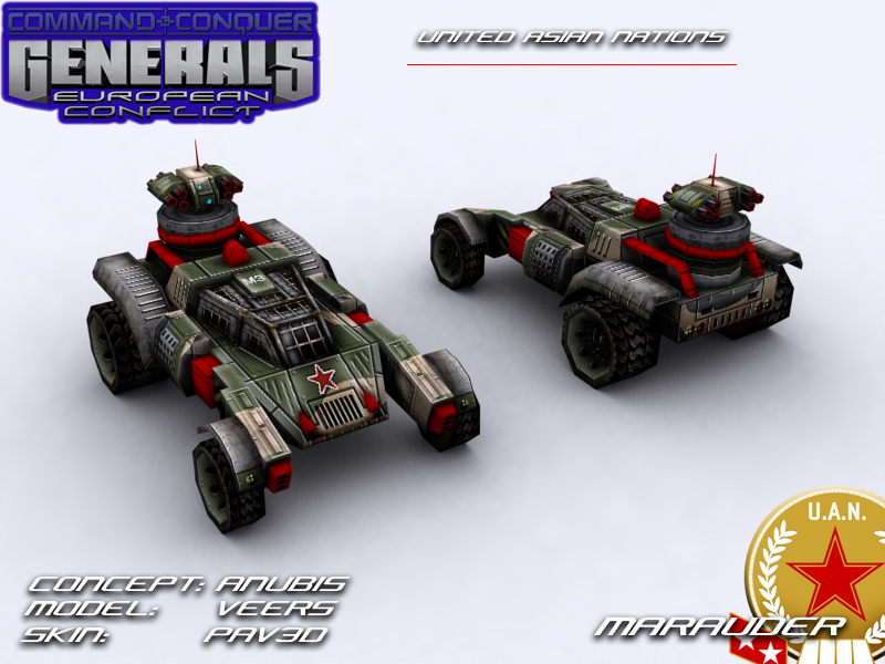 UAN Marauder image - Deep Impact mod for C&C: Generals Zero Hour - ModDB