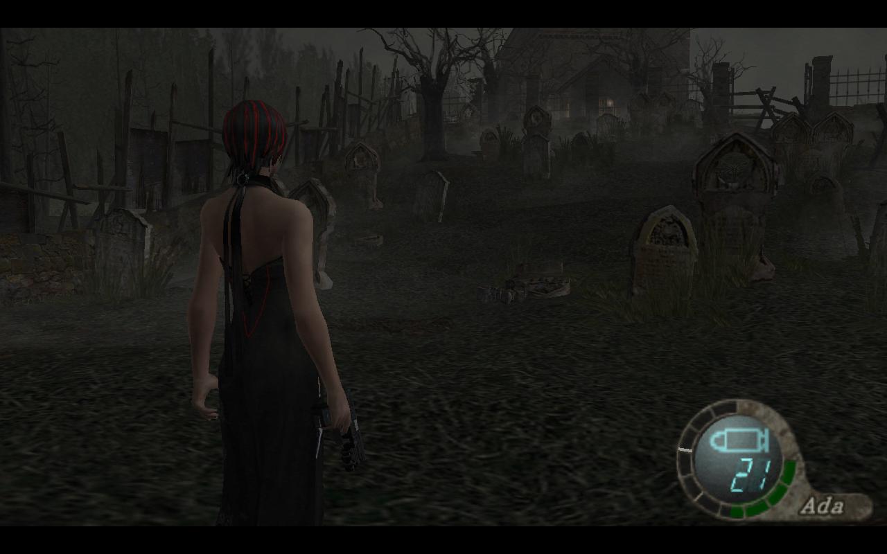 Ada Wong Goth Chick Clothes Pack mod for Resident Evil 4 (2005) - ModDB