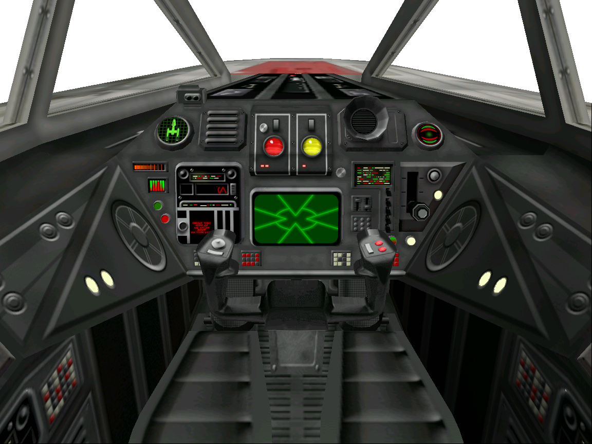 x wing cockpit open